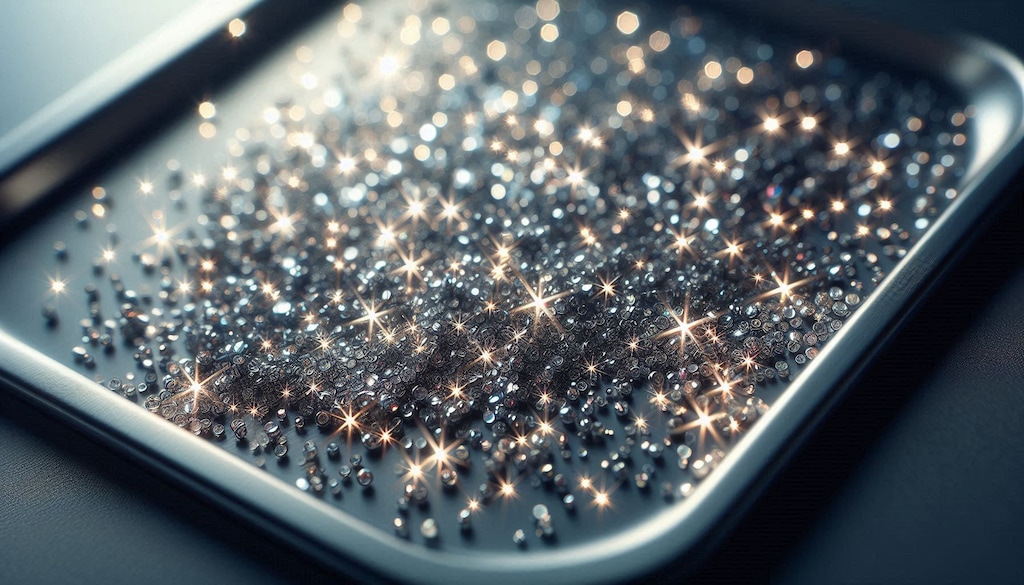 『シートパンの上に散らばった星の欠片。』