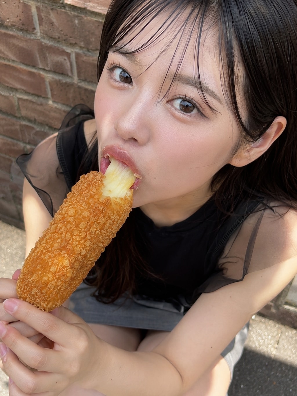 チーズドッグとよだれ