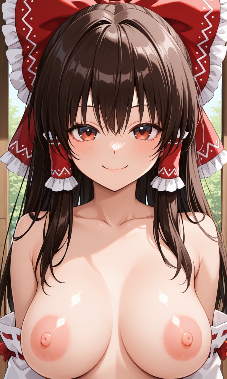 東方美乳図鑑 霊夢