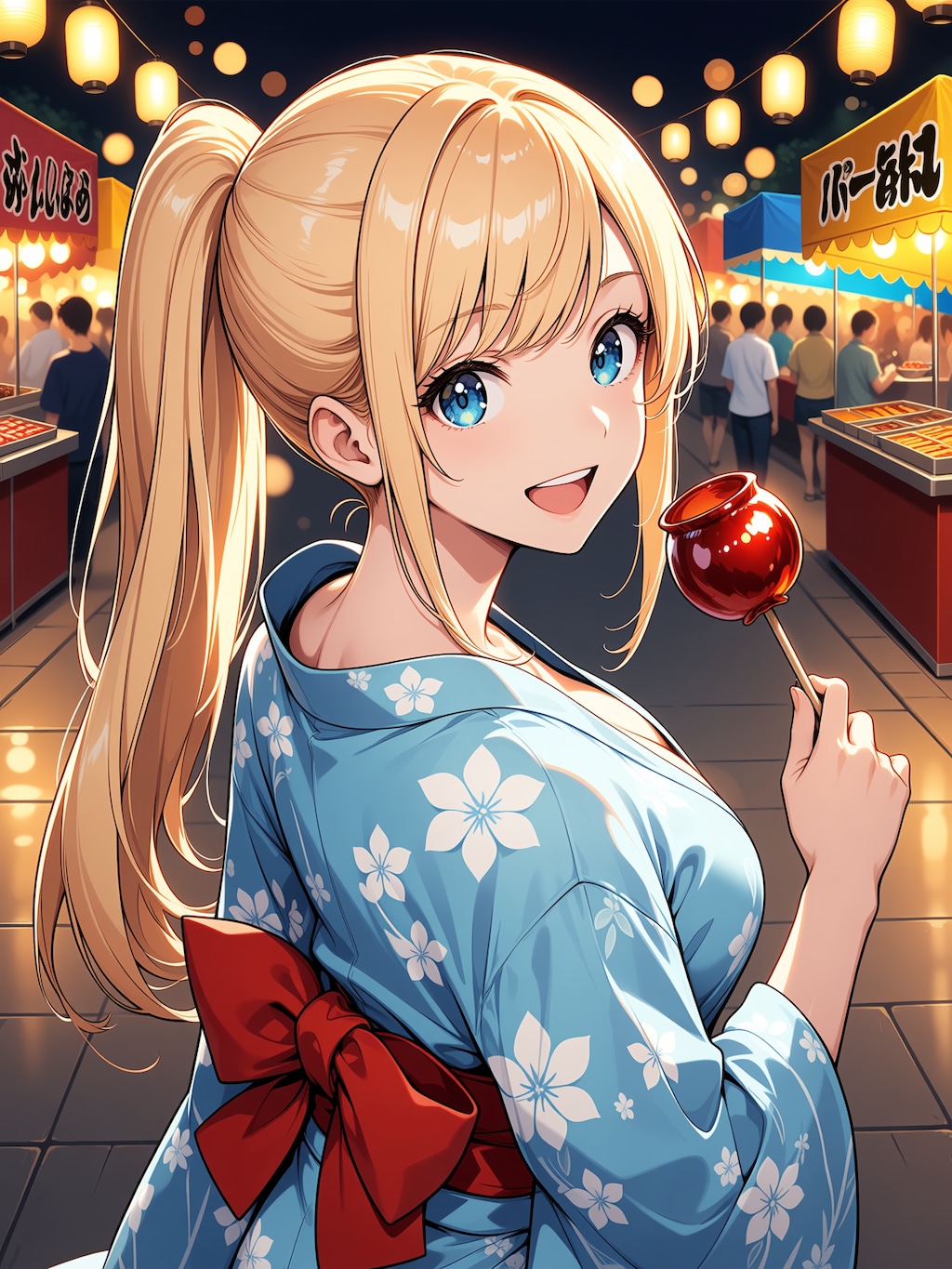 お祭りデート