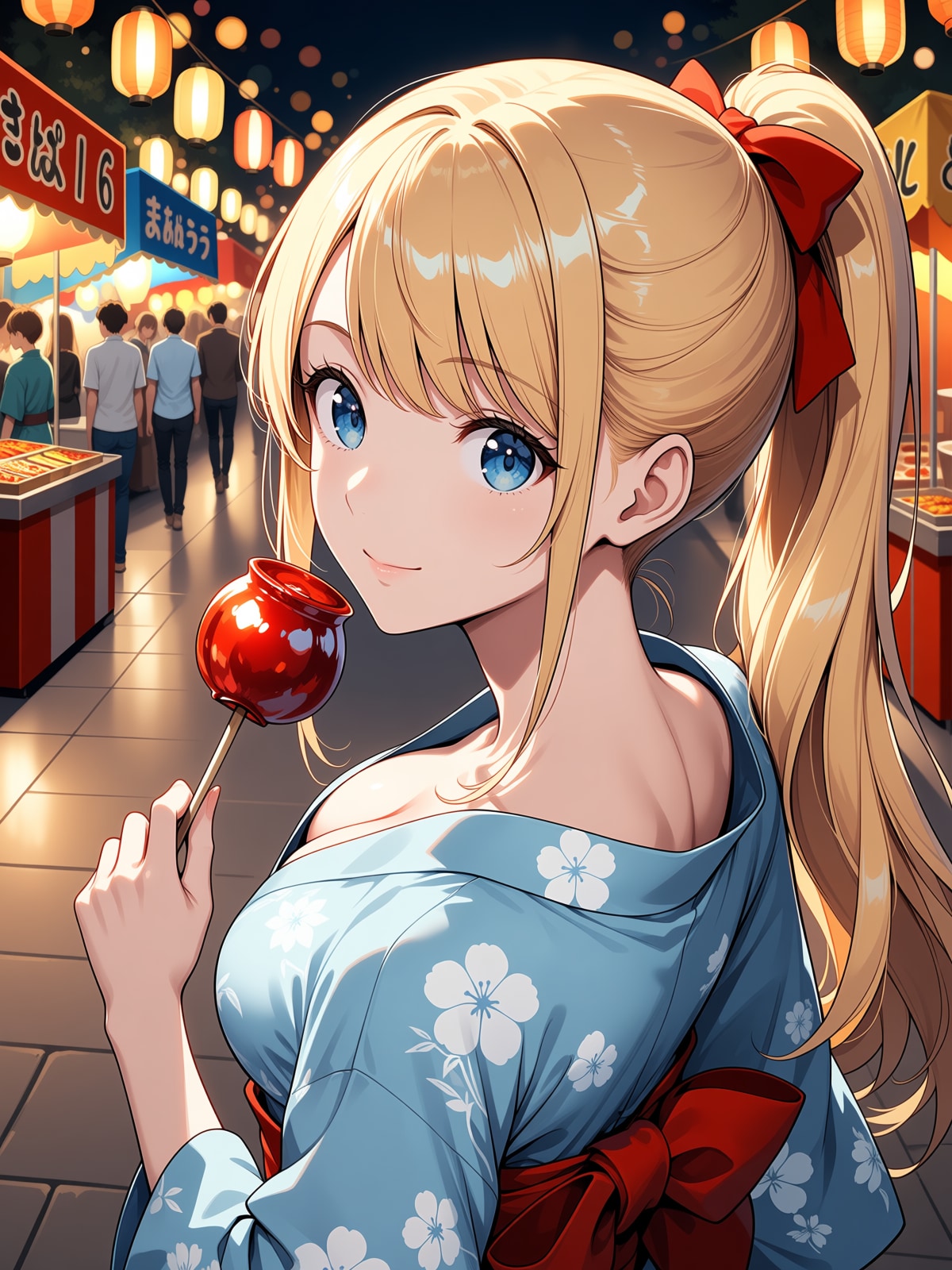 お祭りデート
