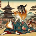 まとふどな犬ふみつけて猫の恋 12枚目