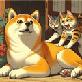 まとふどな犬ふみつけて猫の恋 10枚目