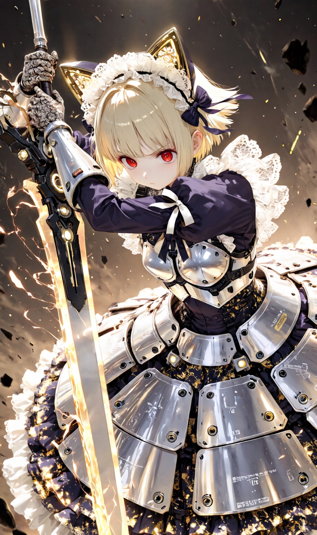 Armored Maid candy-purple