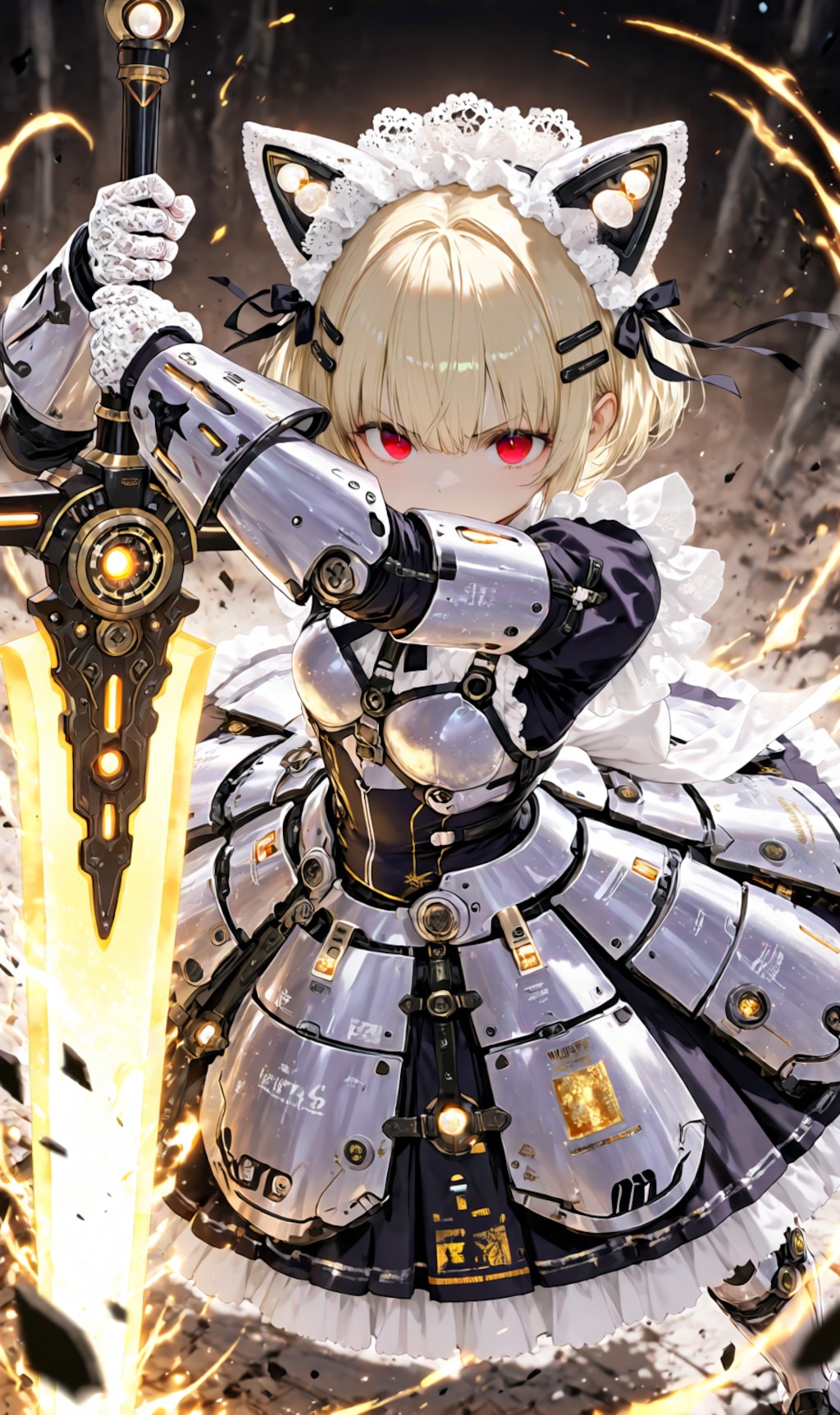 Armored Maid candy-purple