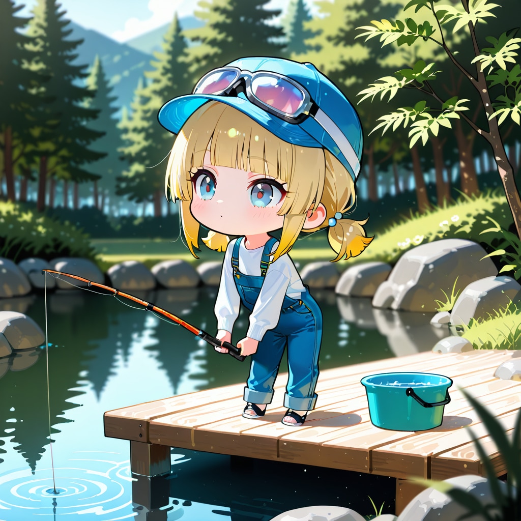 釣りに来たよ♪