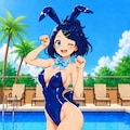 青バニーリコ 3枚目