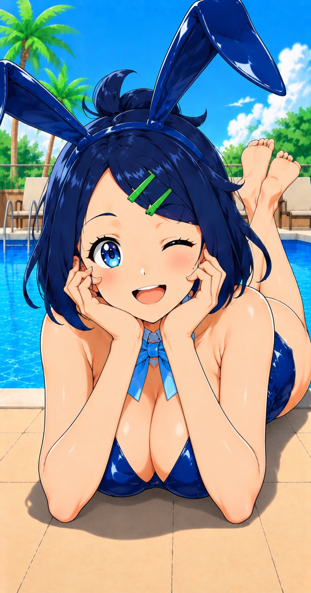 青バニーリコ