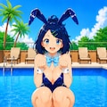 青バニーリコ 5枚目
