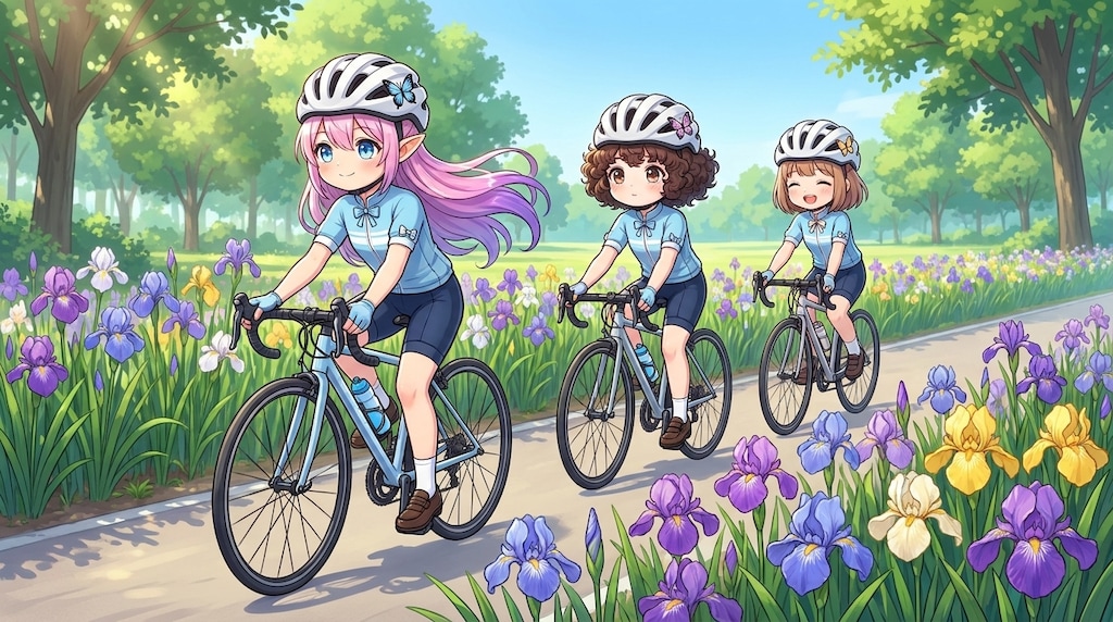 サイクリングの日