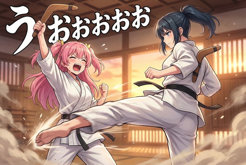 空手とブーメラン