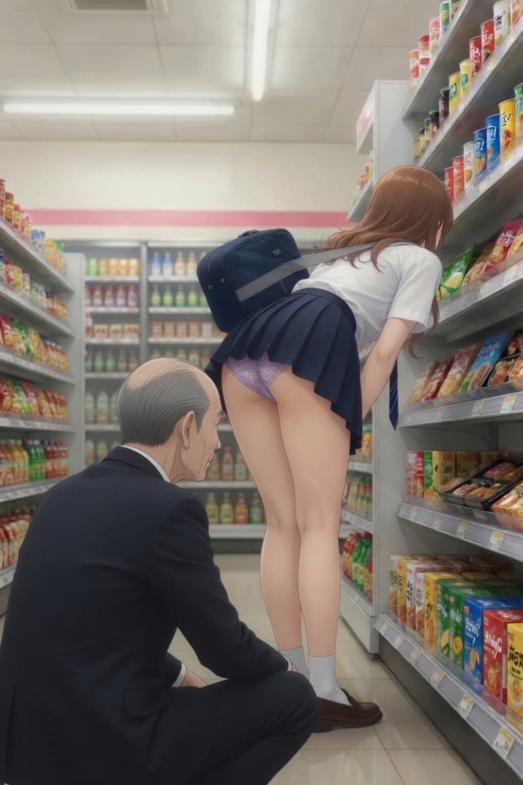 おじさんにパンツ見られた2