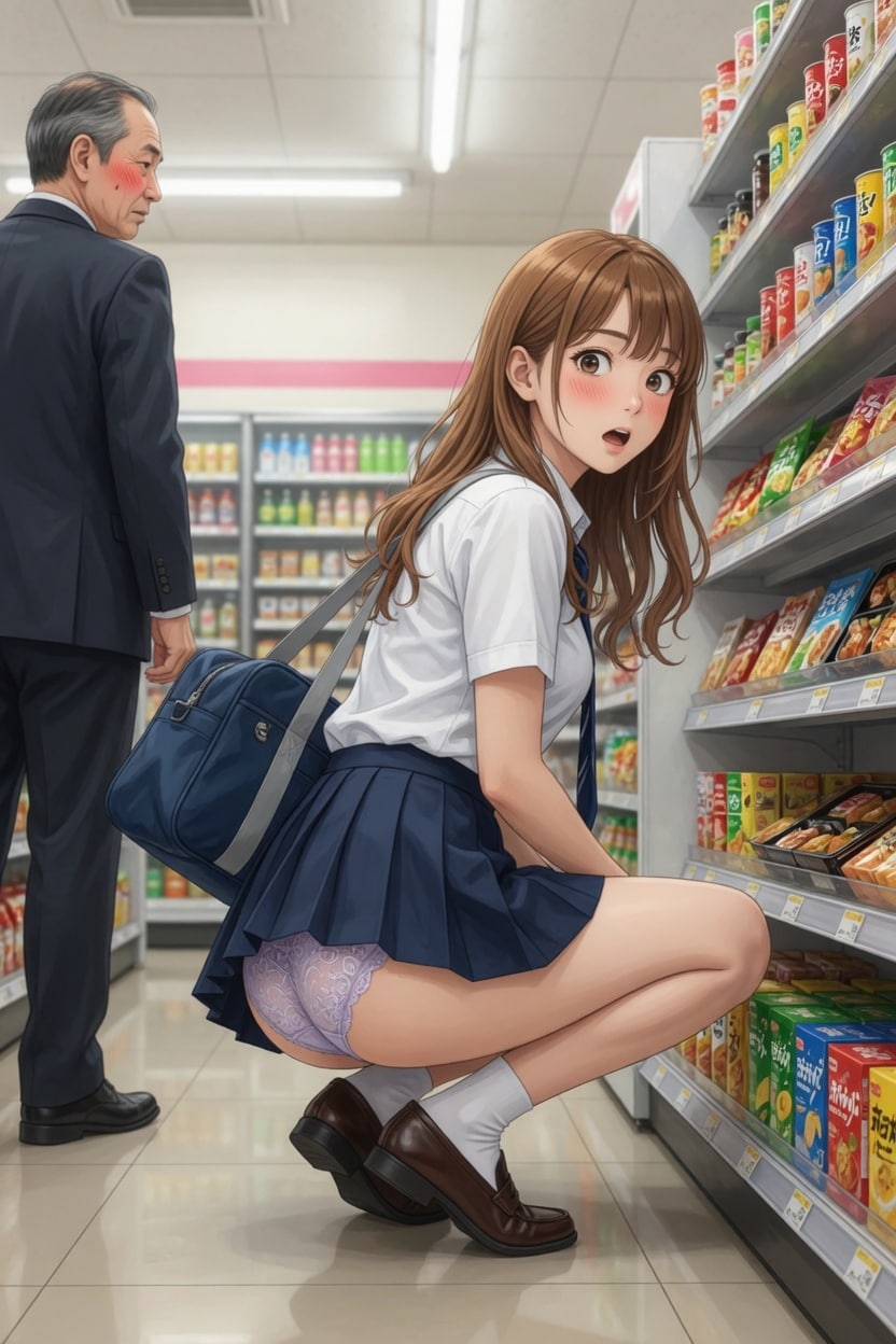 おじさんにパンツ見られた2