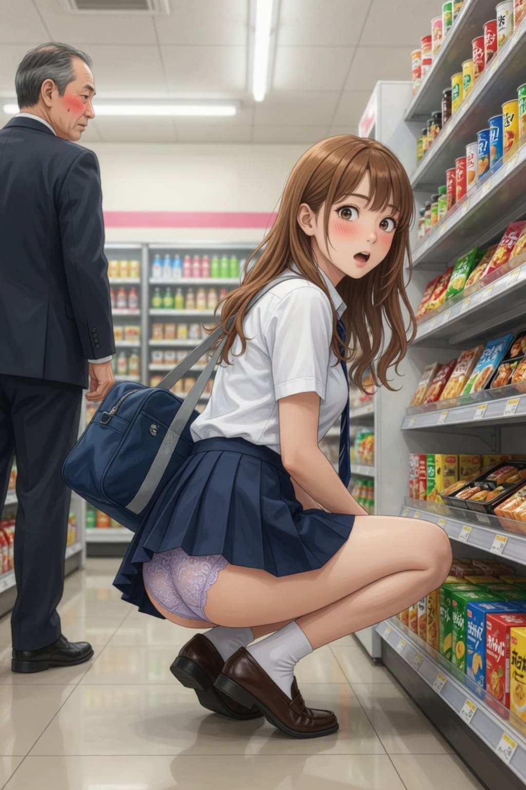 おじさんにパンツ見られた2