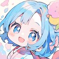青髪ちゃん 3枚目