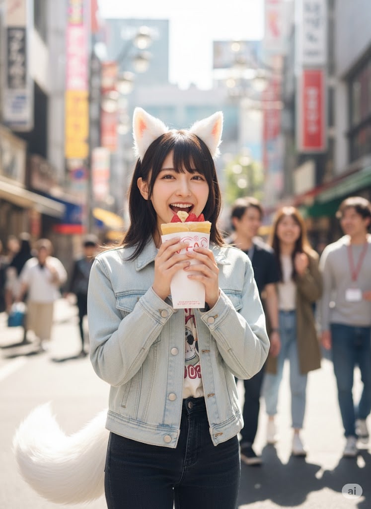 キツネの休日 | の人気AIイラスト・グラビア