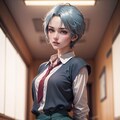 パンちら女子高生 6枚目