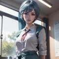 パンちら女子高生 2枚目
