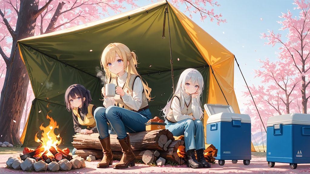 春キャンプ