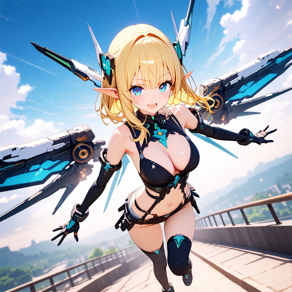 露出形メカ娘