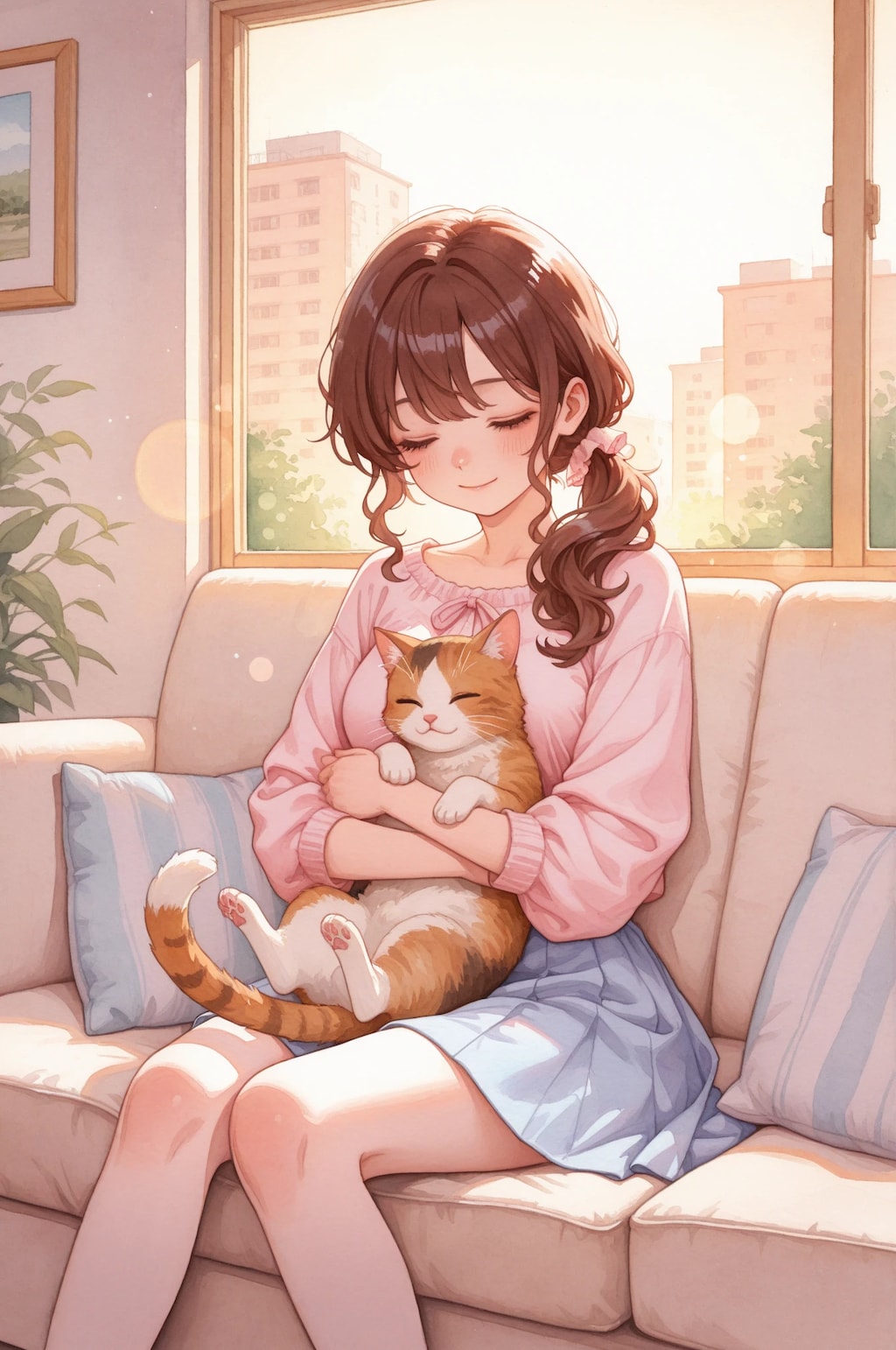 にゃんこニコニコ