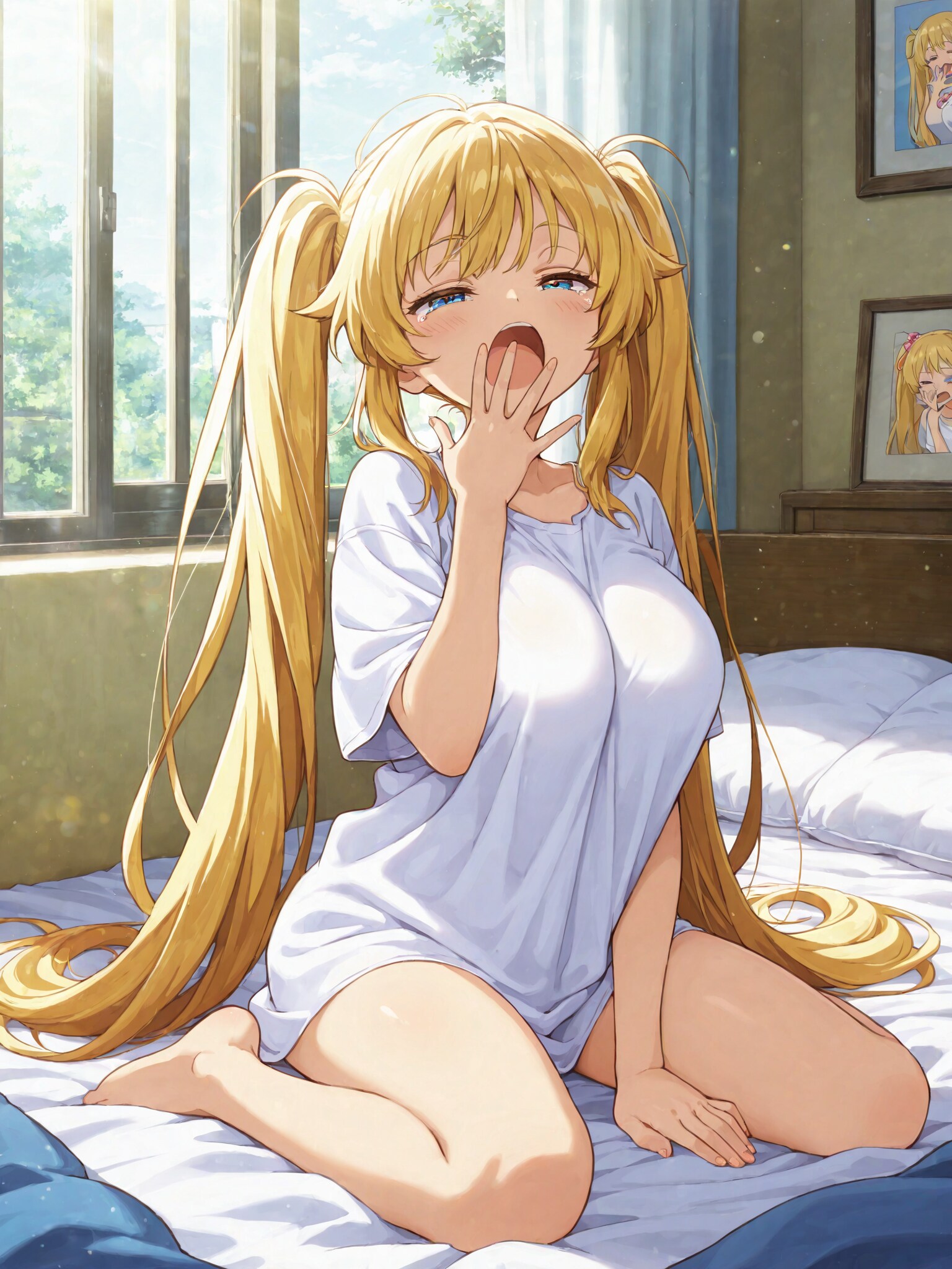 春眠暁を覚えず　ナナちゃん