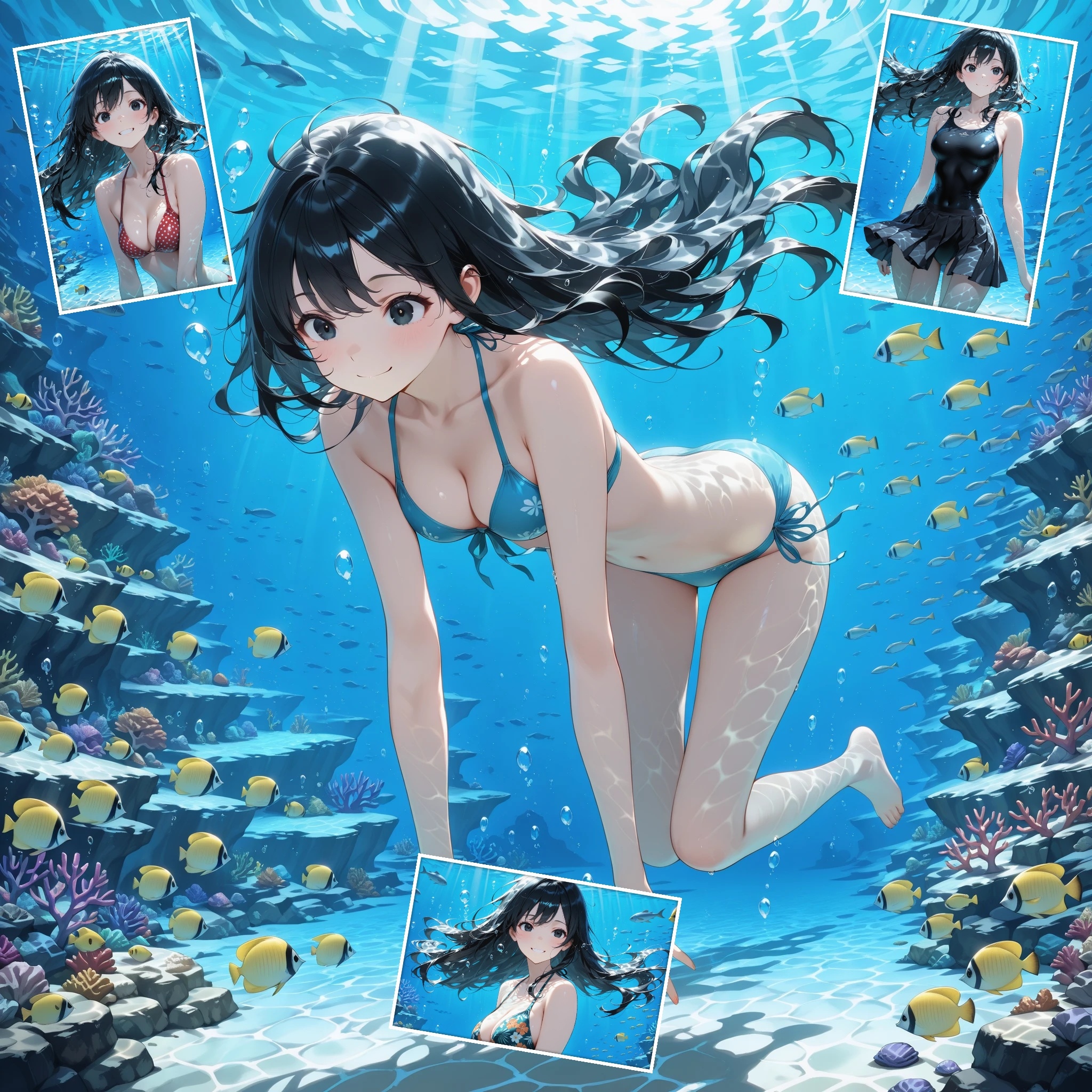 水中詰め合わせ 黒眼黒髪編