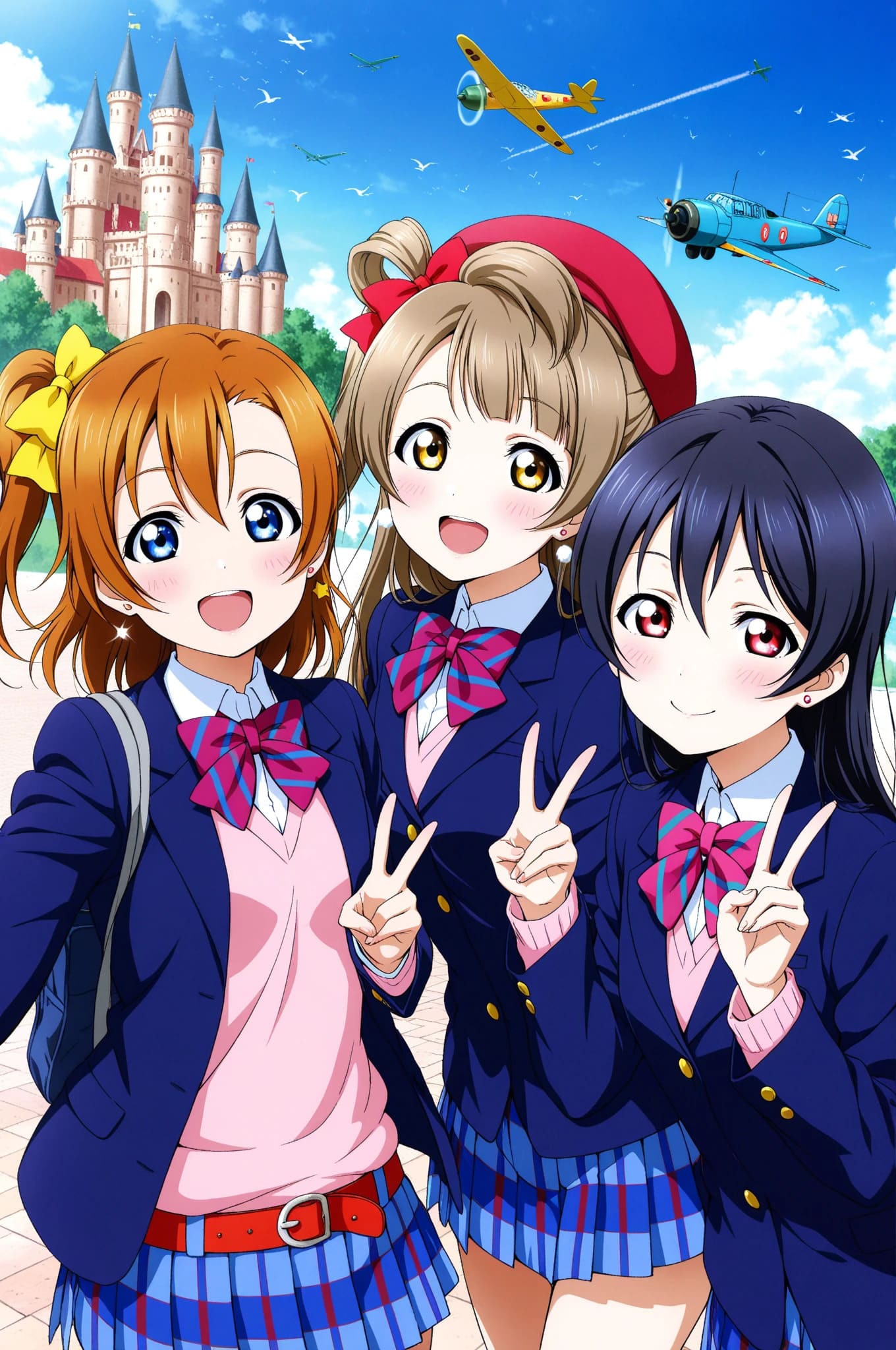 ラブライブキャラと海外旅行