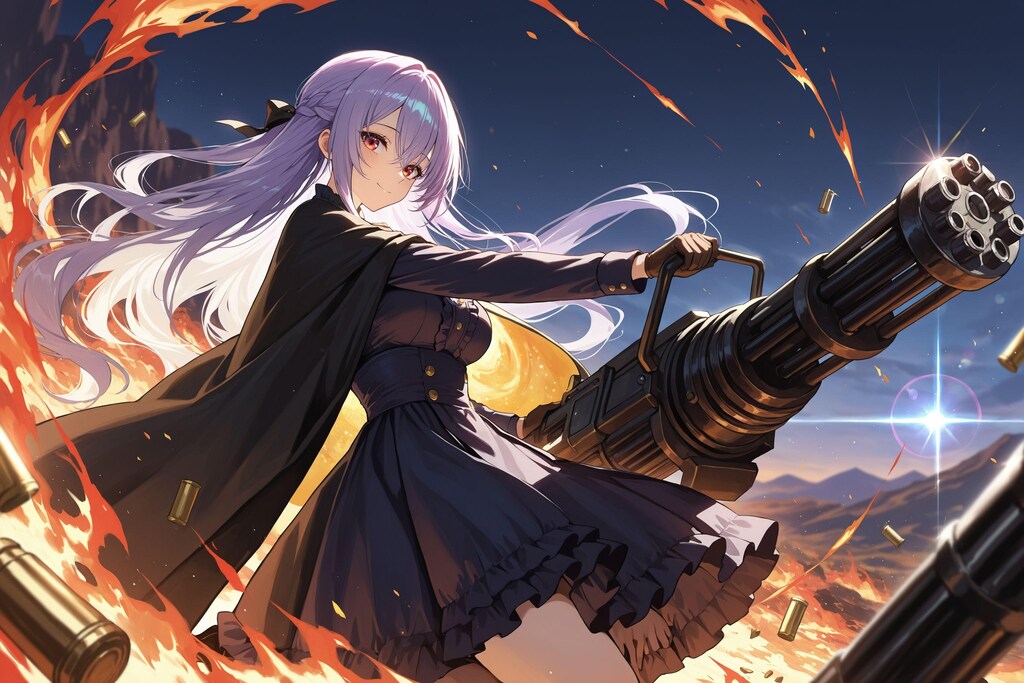 ガトリングの少女