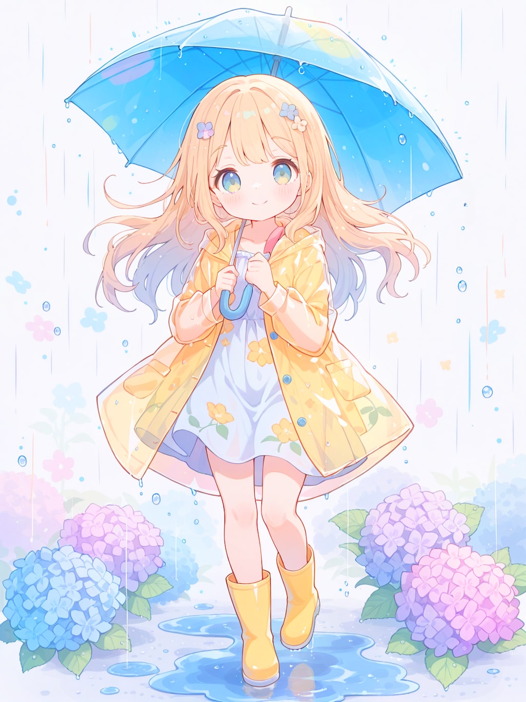 梅雨入り彩小径