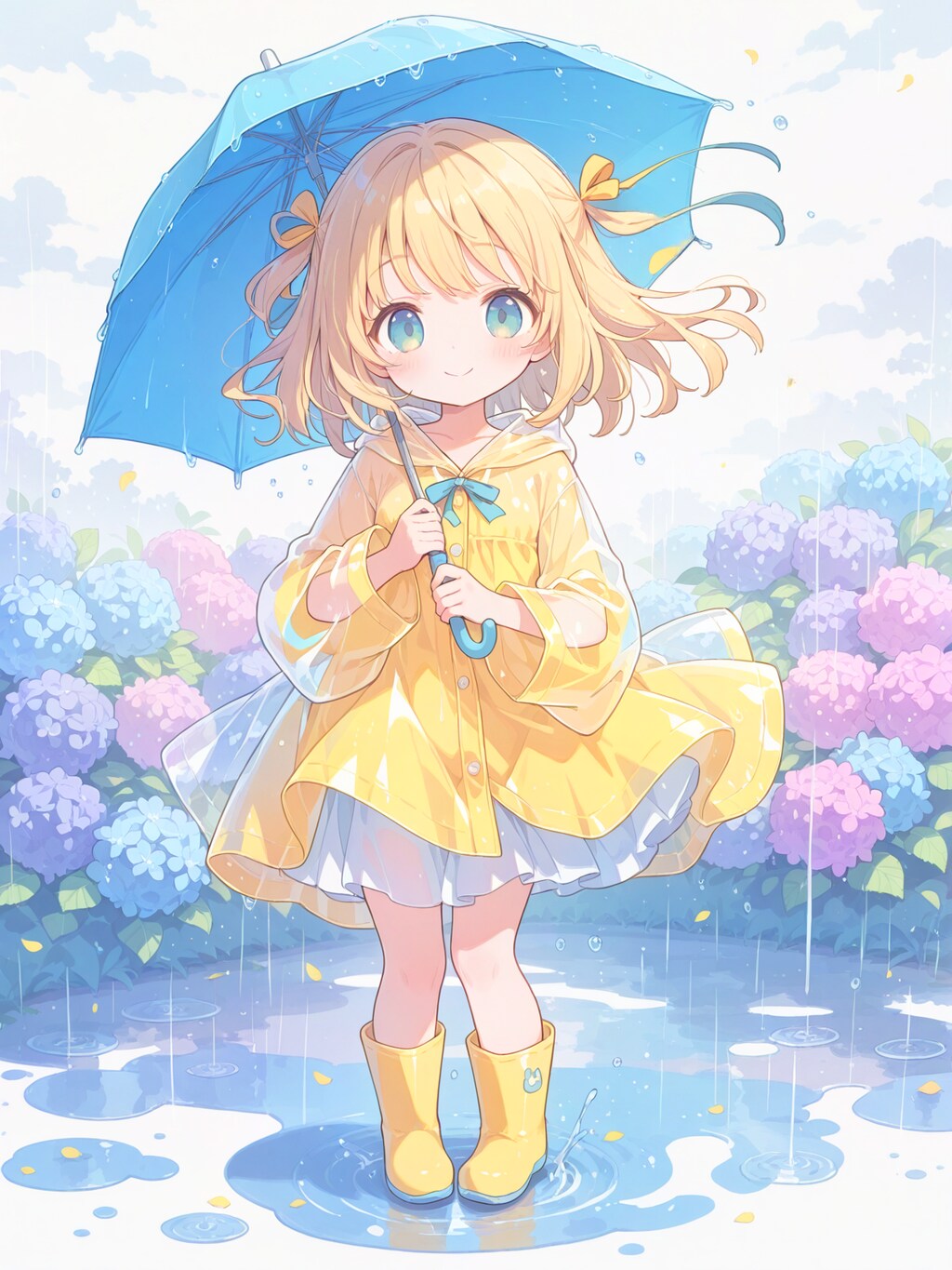 梅雨入り彩小径