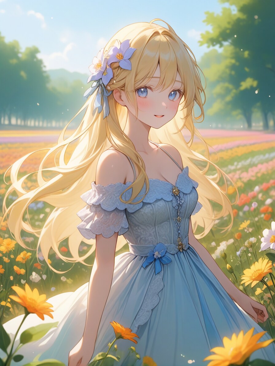 透明感少女
