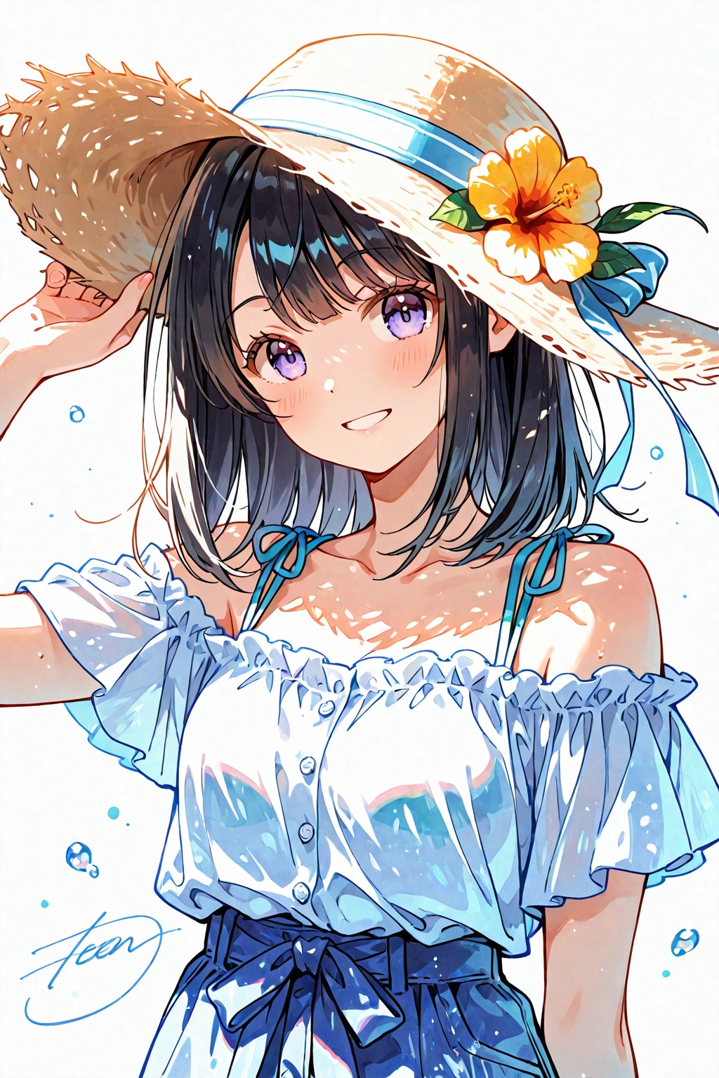夏の少女 | の人気AIイラスト・グラビア