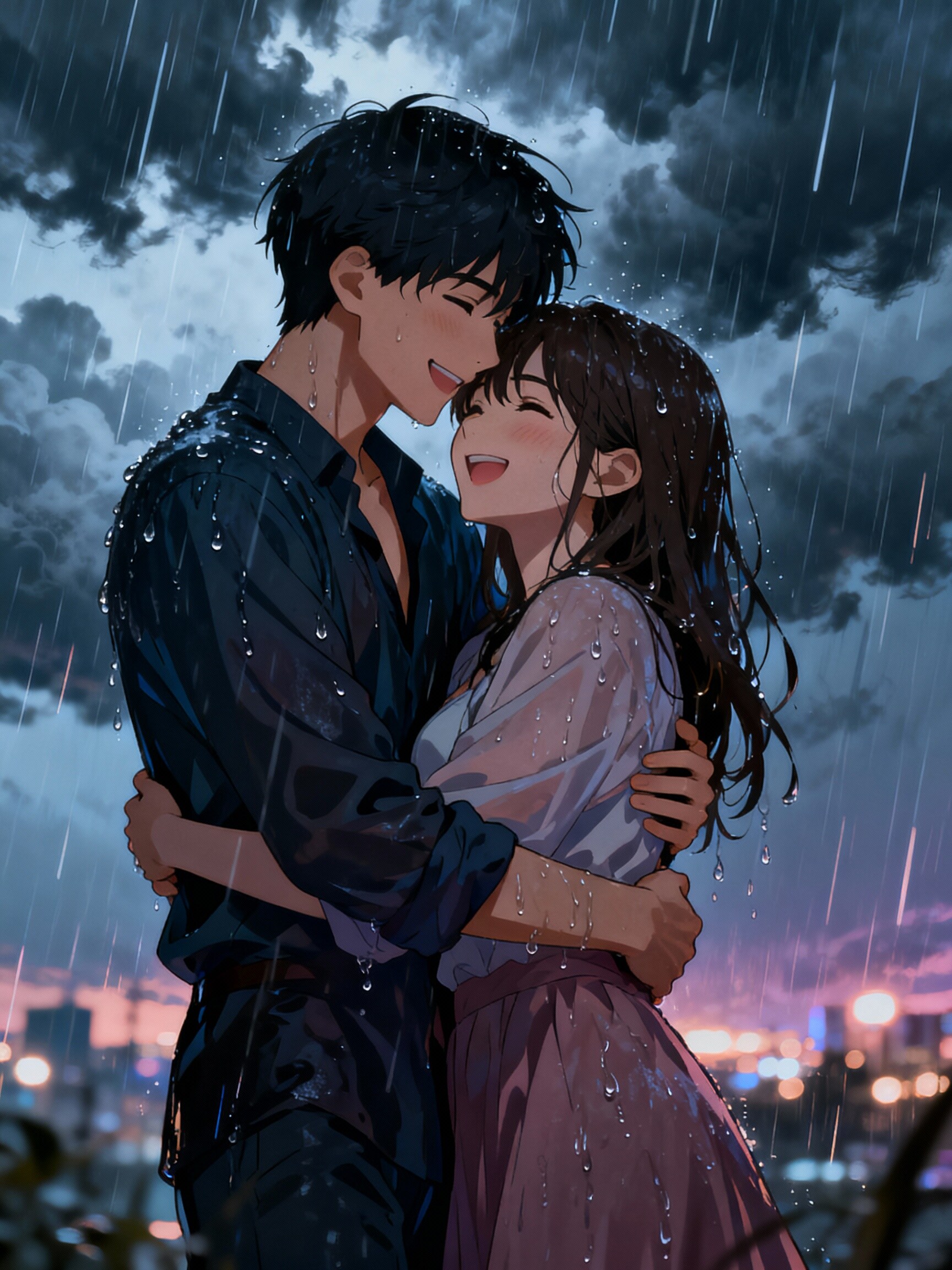 雨の抱擁