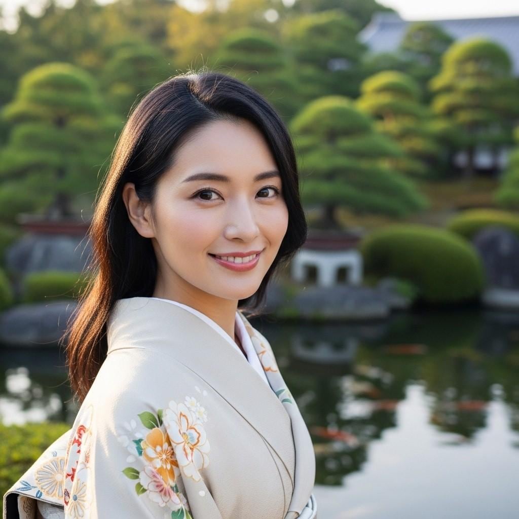 着物熟女