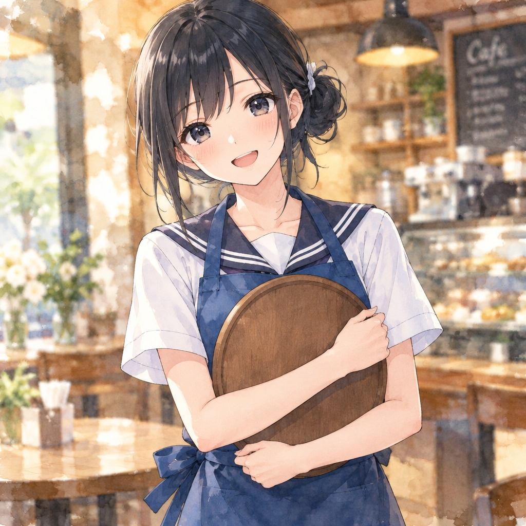 バイトちゃん | の人気AIイラスト・グラビア