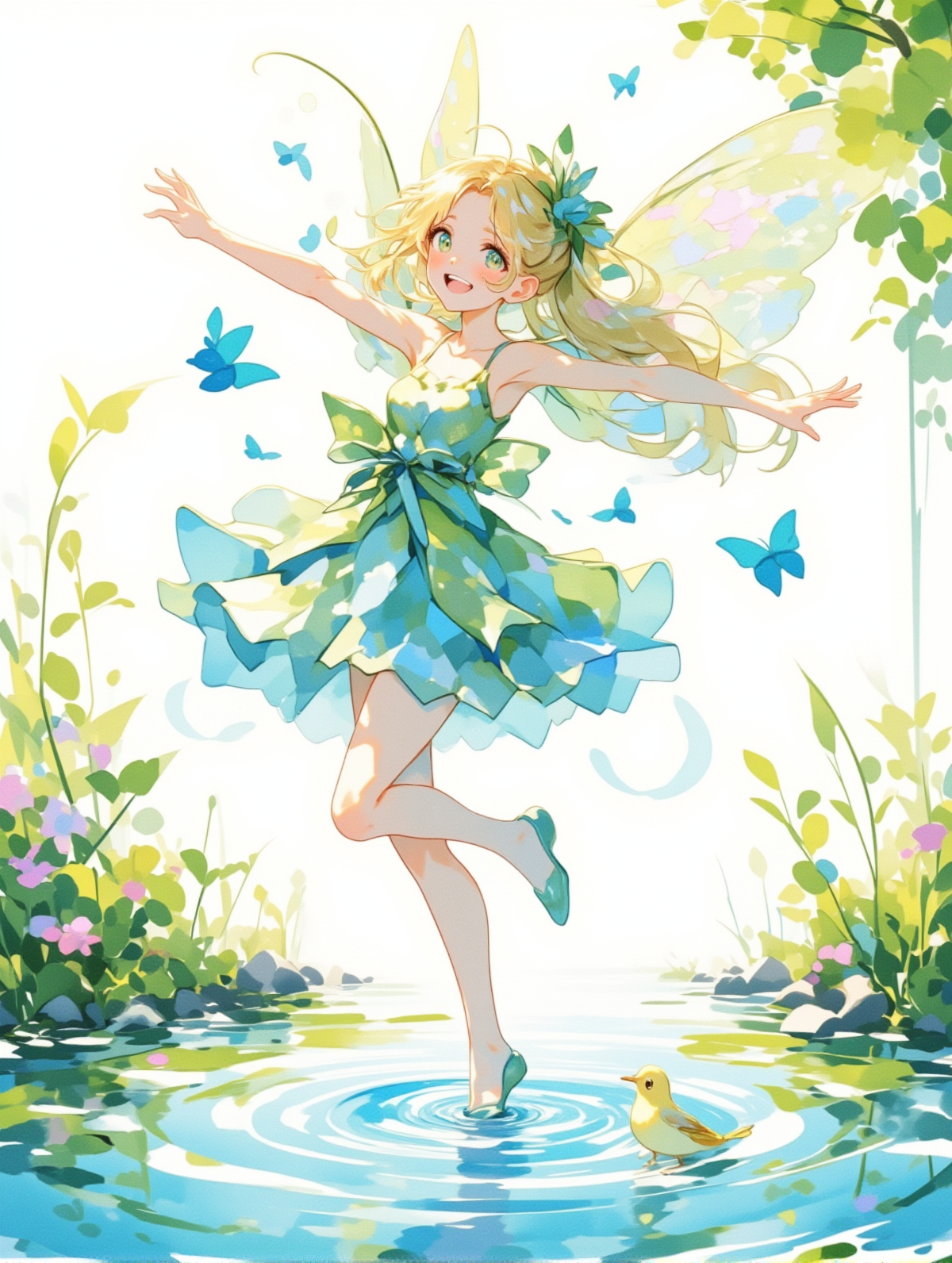 森の妖精_55 | の人気AIイラスト・グラビア