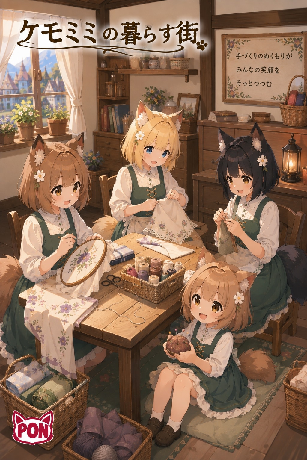 ケモミミの暮らす街