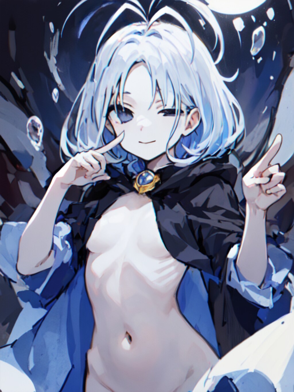 img2imgのinpainスケッチの小麦粉