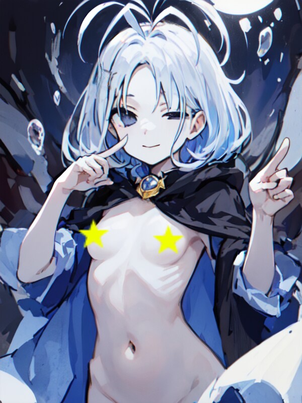 img2imgのinpainスケッチの小麦粉