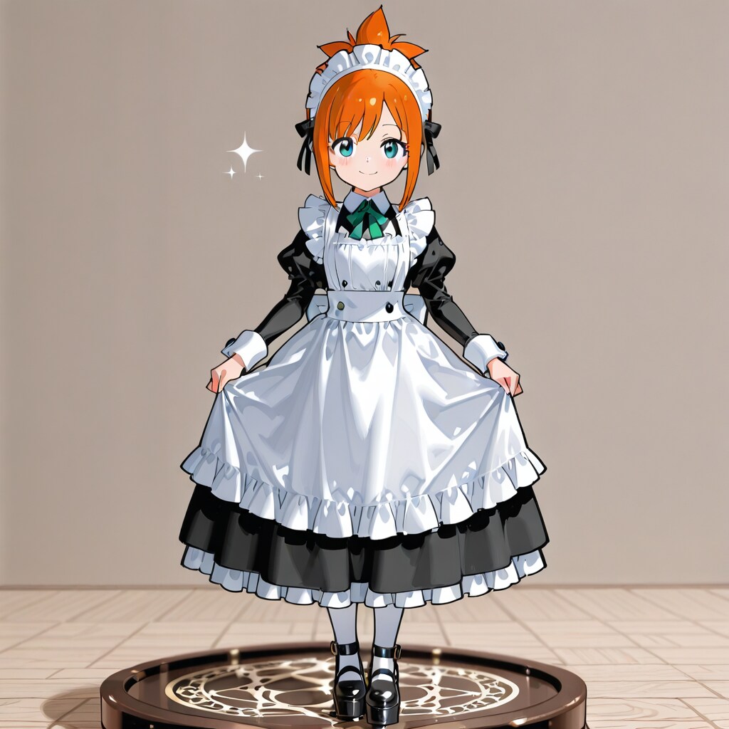 フィギュア風メイドさん２ | の人気AIイラスト・グラビア