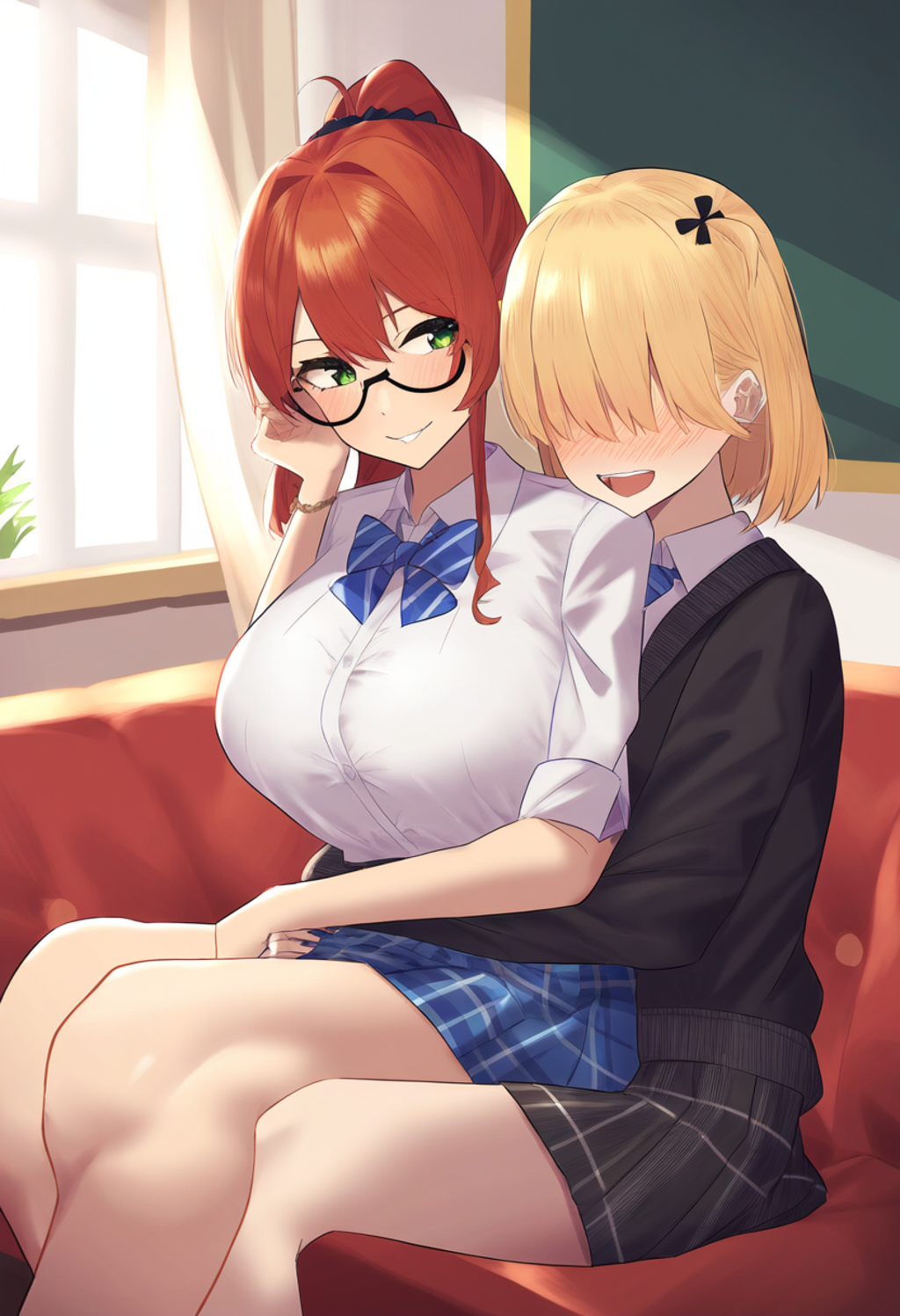 看板娘110　ギュッ