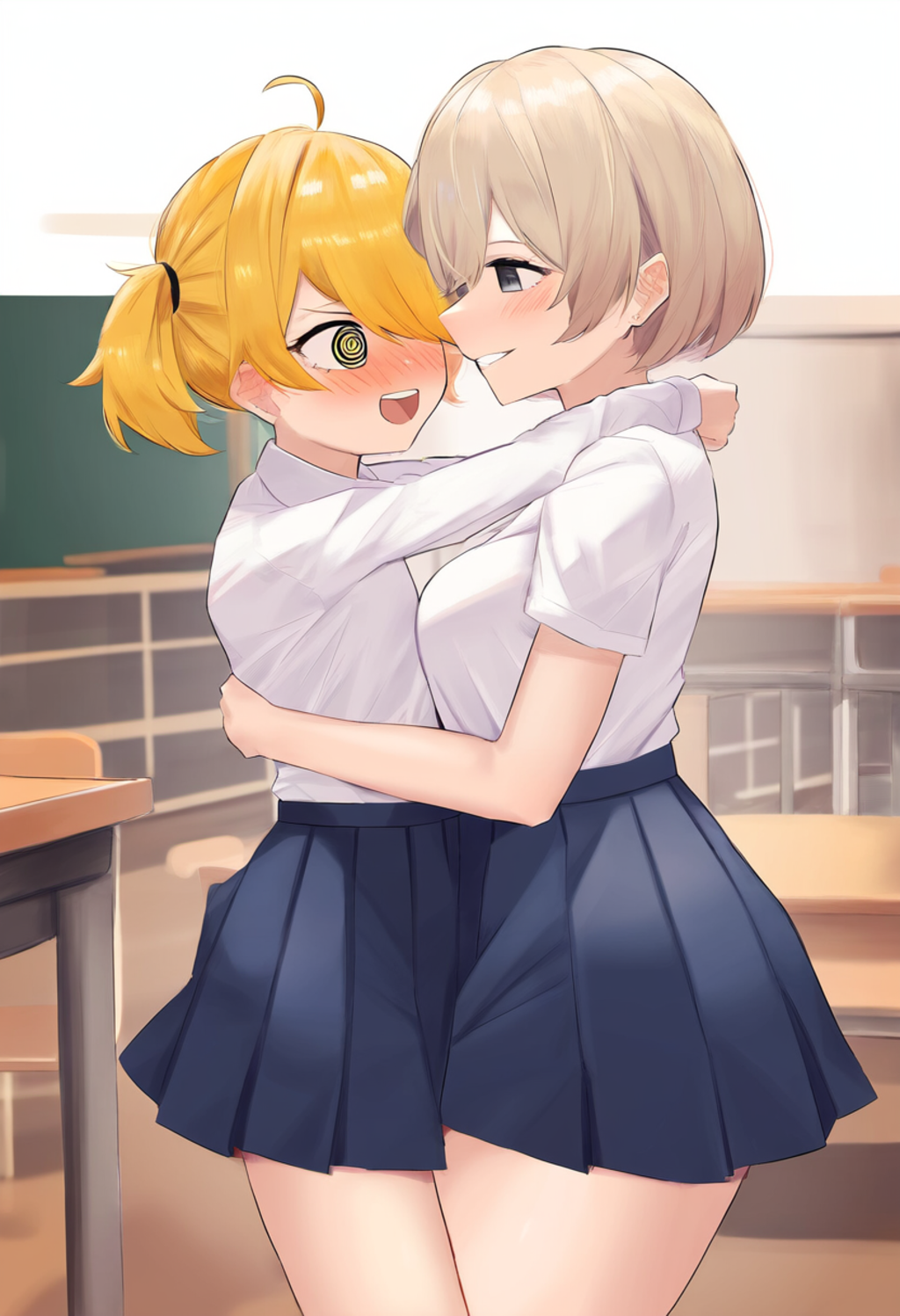 看板娘110　ギュッ