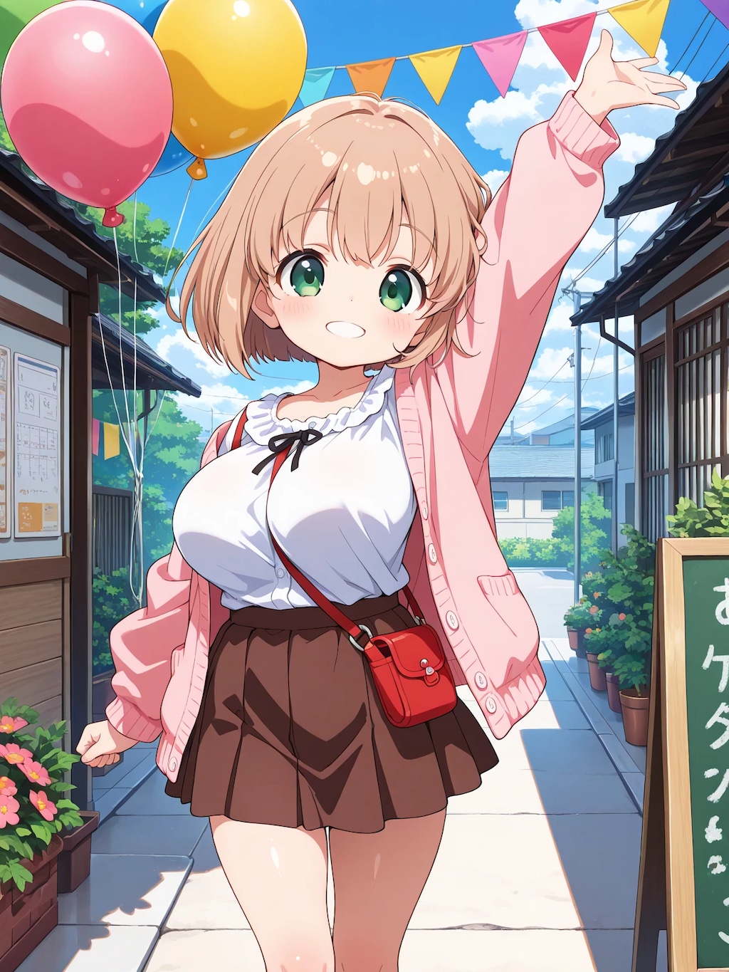 住宅展示場にて