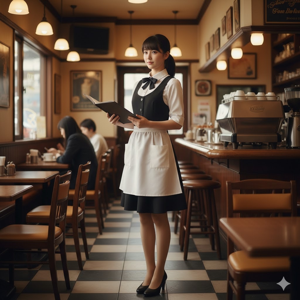 Gemini ウェイトレス | の人気AIイラスト・グラビア