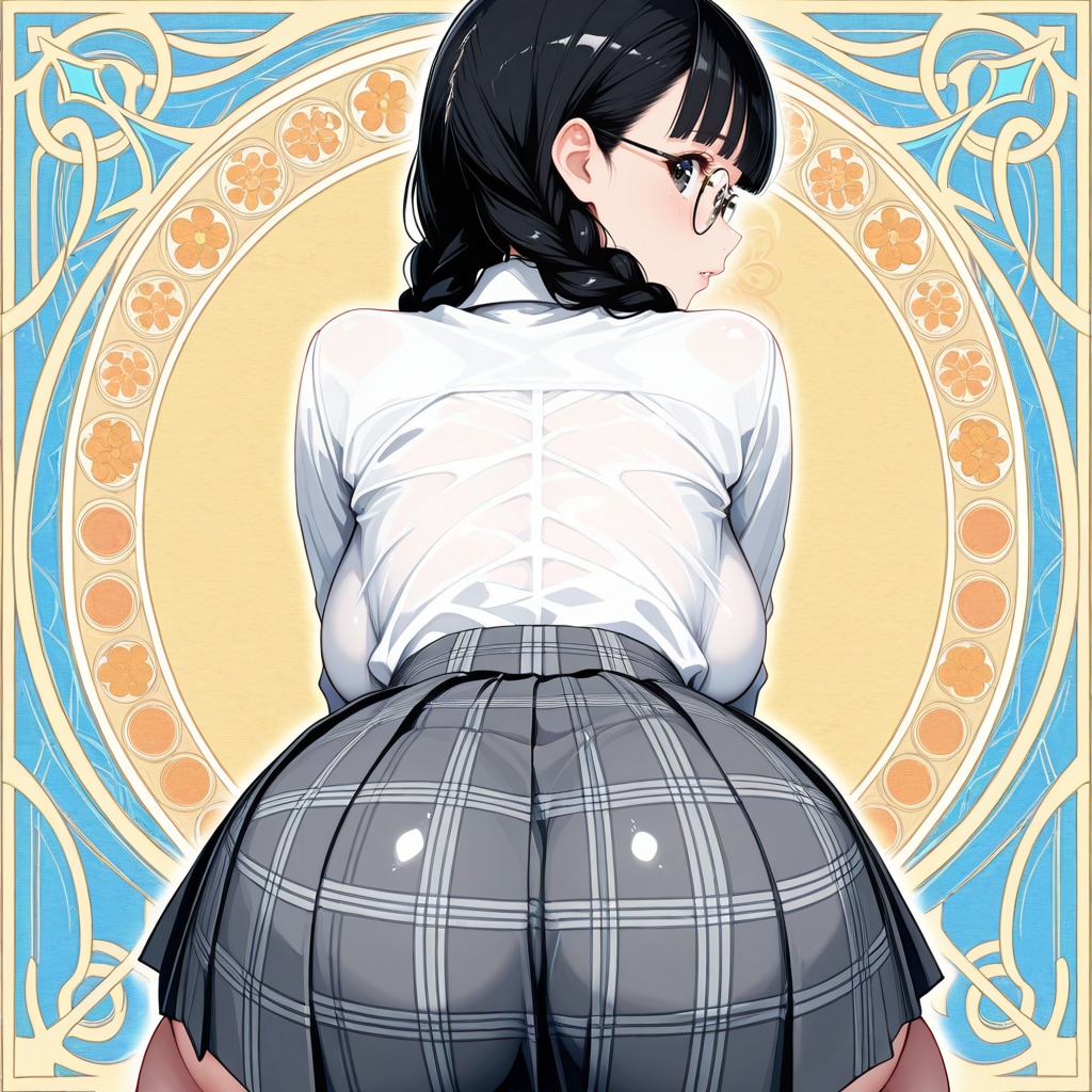 地味子のおしり | の人気AIイラスト・グラビア