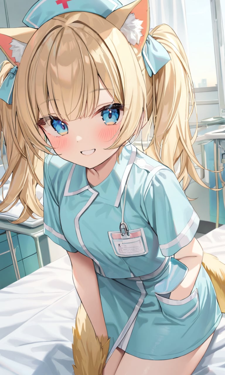 こるり「看護師さん」まや「コスプレを保健室で行う妹」 | の人気AIイラスト・グラビア