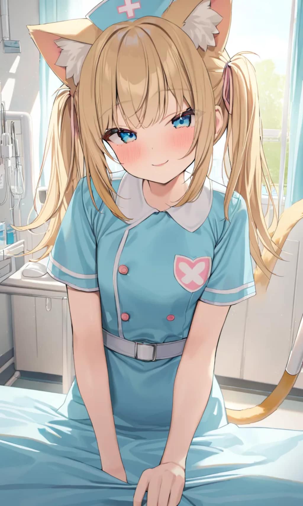 こるり「看護師さん」まや「コスプレを保健室で行う妹」