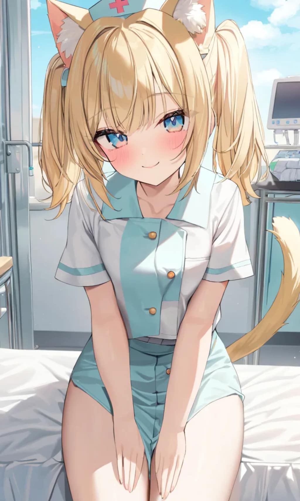 こるり「看護師さん」まや「コスプレを保健室で行う妹」