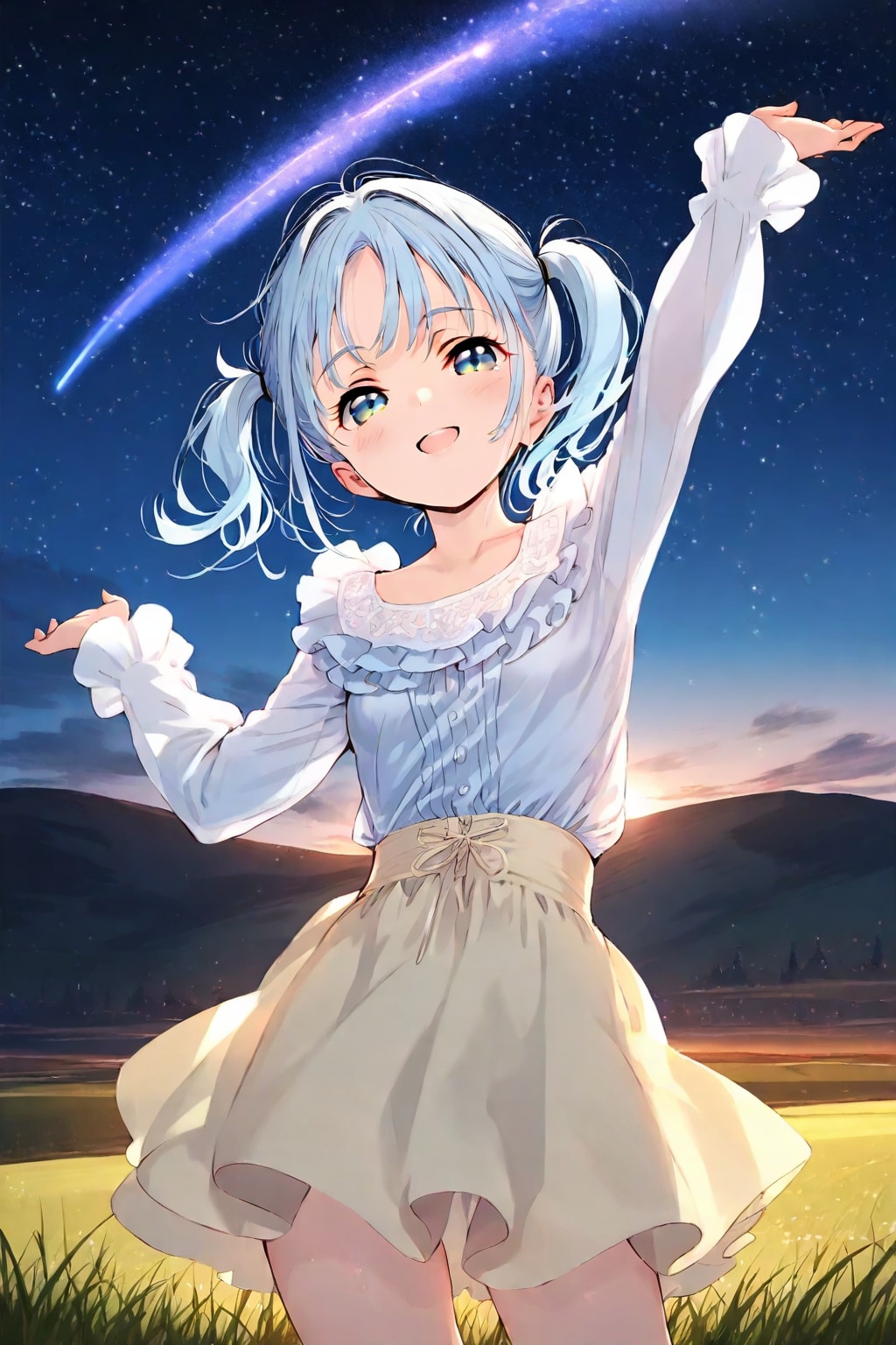 お星さま掴めたりしないかな？